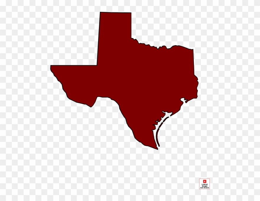 State Of Texas Outline Png Clipart
