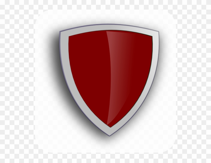 Download Maroon Shield Png Clipart Clip Art Red Product - Maroon Shield Clipart Transparent Png