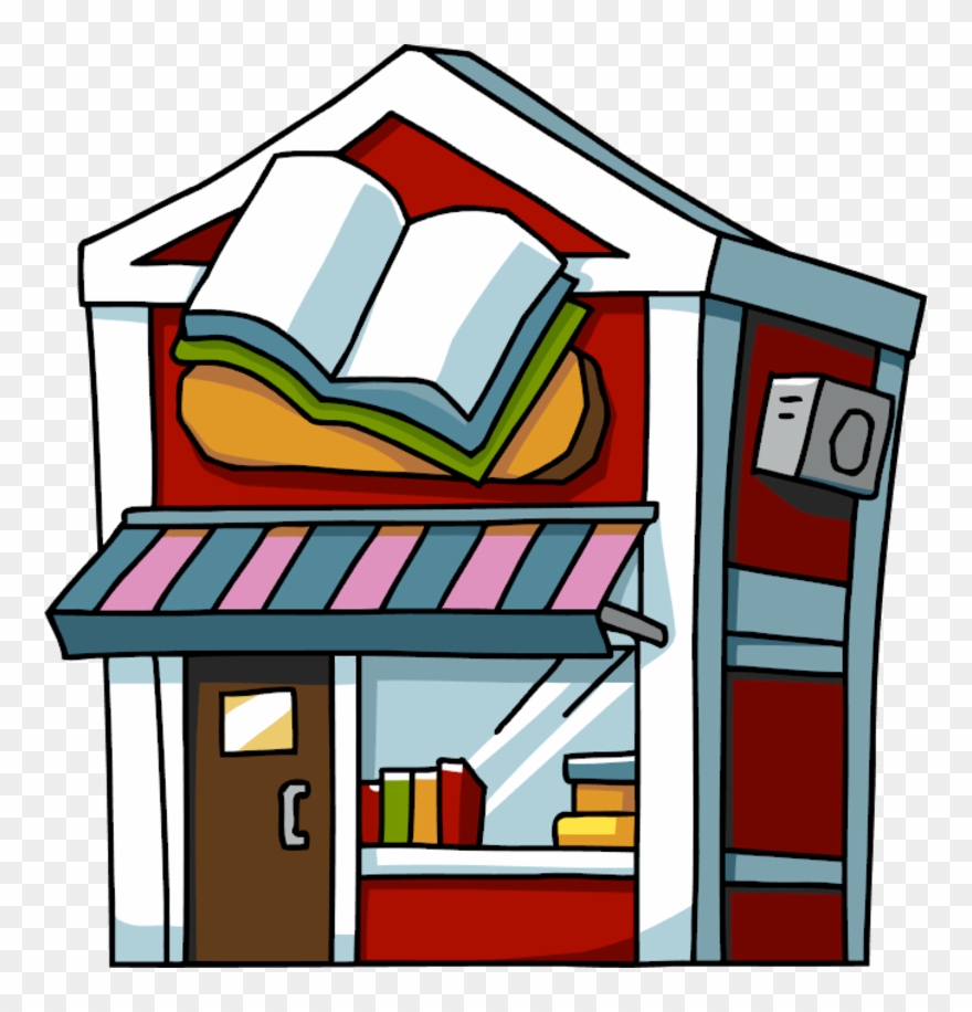 Bookselling Bookshop Clip Art Transprent Png Free - Book Store Clipart Transparent Png