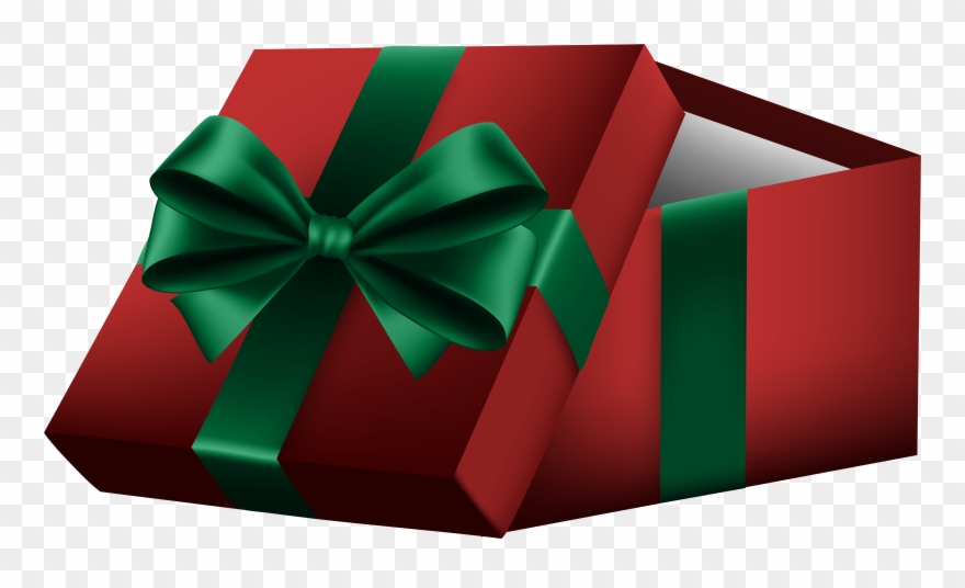 Red Gift Box Png Clipart