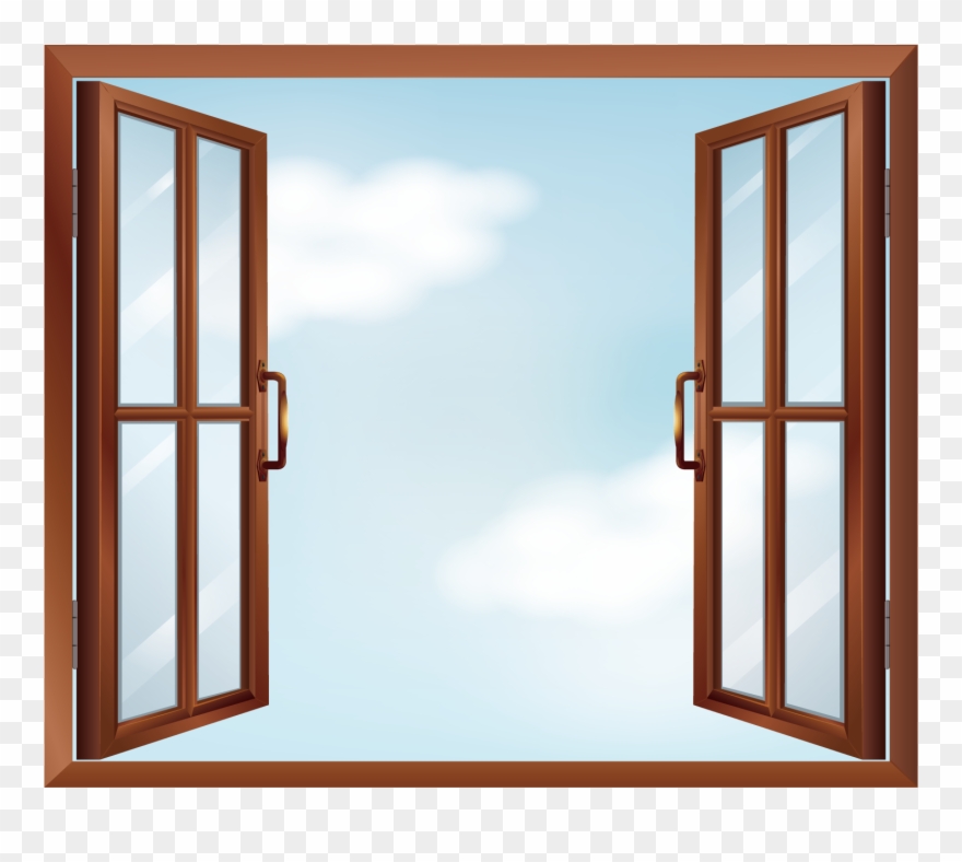 Banner Stock Window Clip Art Vector - Window Clipart - Png Download