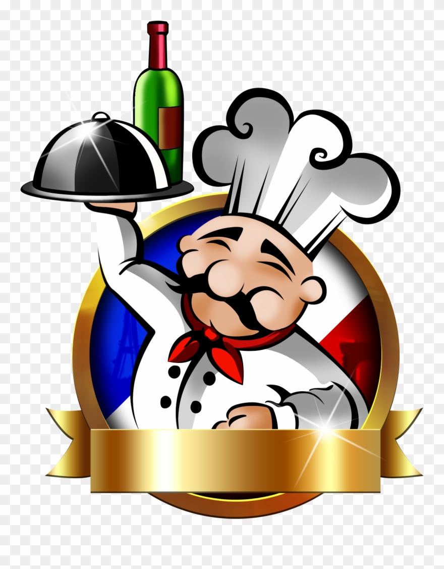 Hotel Clipart Shef Png - Cartoon French Chef Transparent Png