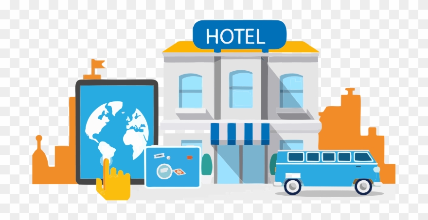 Hotel Clipart Hotel Reservation - Hotel Booking - Png Download