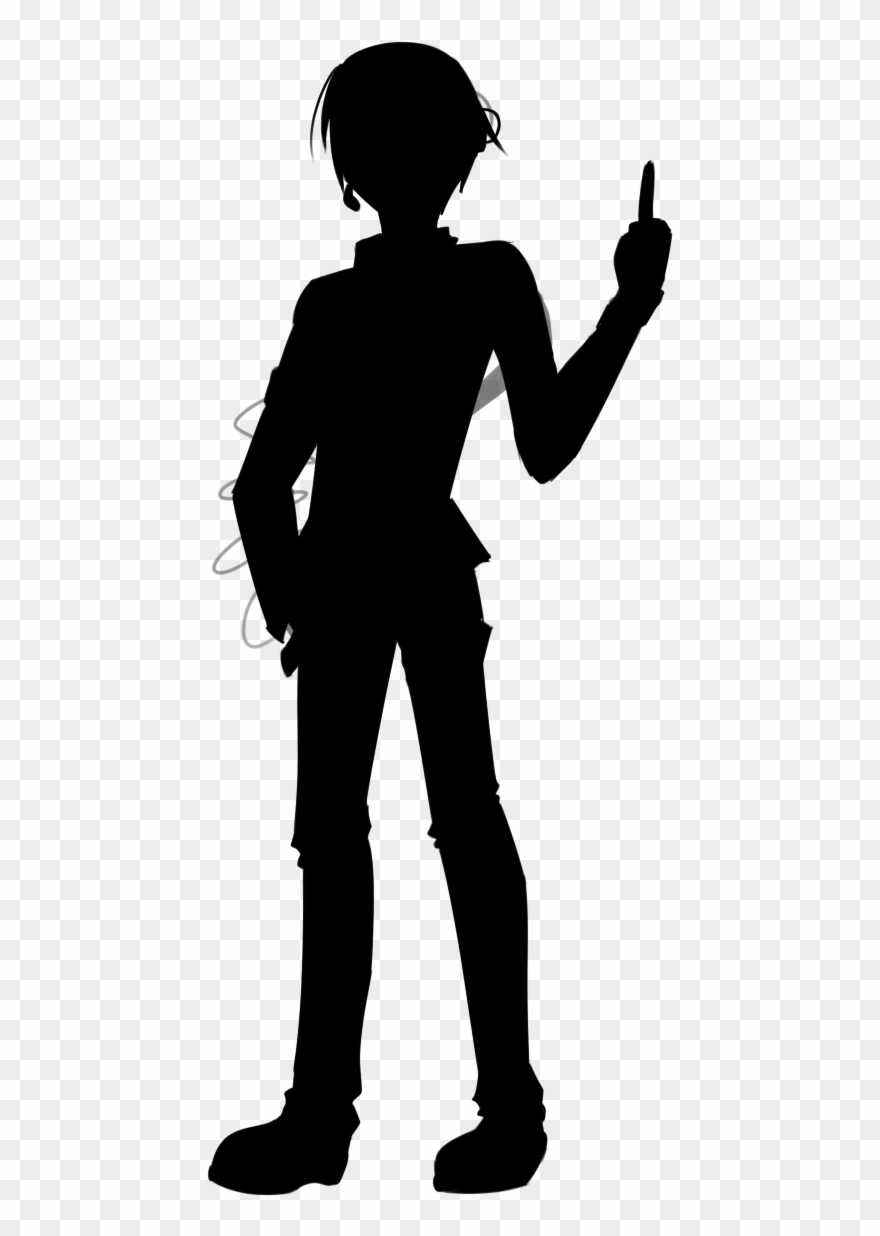 Free Baby Clothesline Clipart, Download Free Clip Art, - Black And White Girls Middle Finger - Png Download