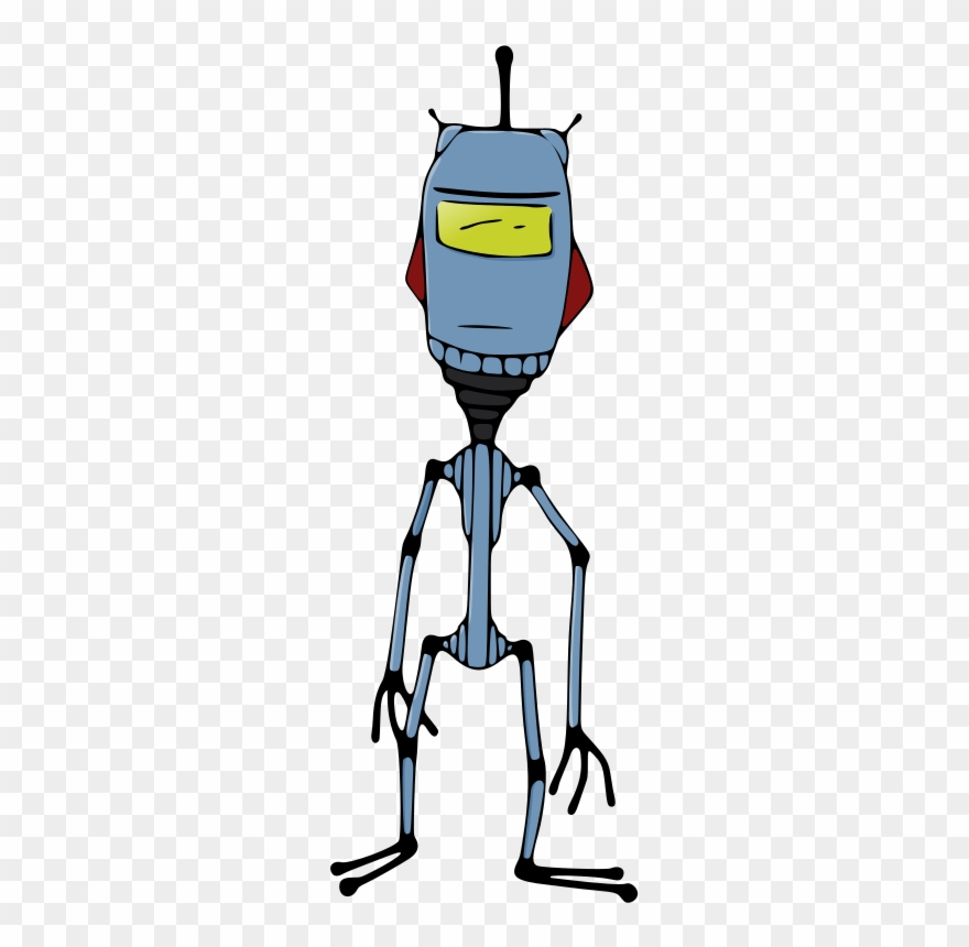 Robot Standing - Clip Art - Png Download
