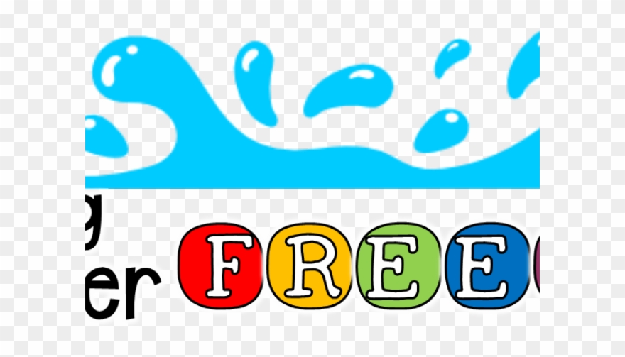 Pool Clipart Splish Splash - Clip Art Pool Splash - Png Download