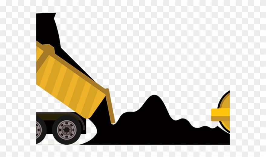 Original - Asphalt Truck Clipart - Png Download