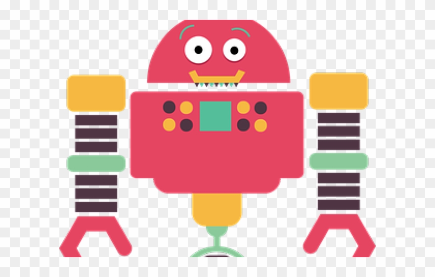 Robots Clipart Writing - Throw Blanket - Png Download