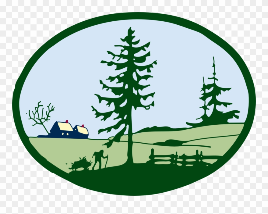 Clipart - Country Scene - Clipart Of Country - Png Download