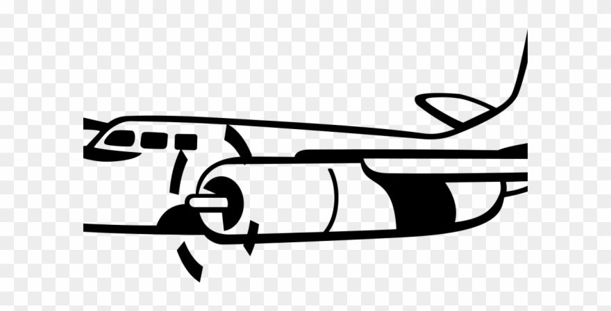 Plane Clipart Propeller - Cloud Seeding Planes - Png Download