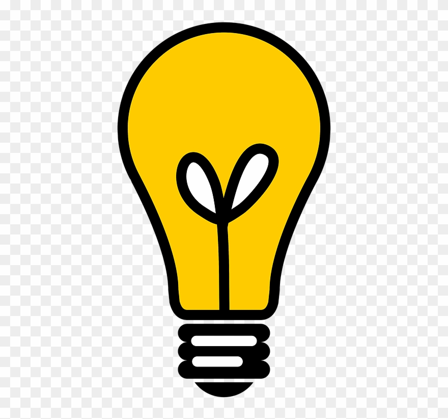 Free Clip Art Graphics By Josunshine Rainbow - Blue Light Bulb Clip Art - Png Download