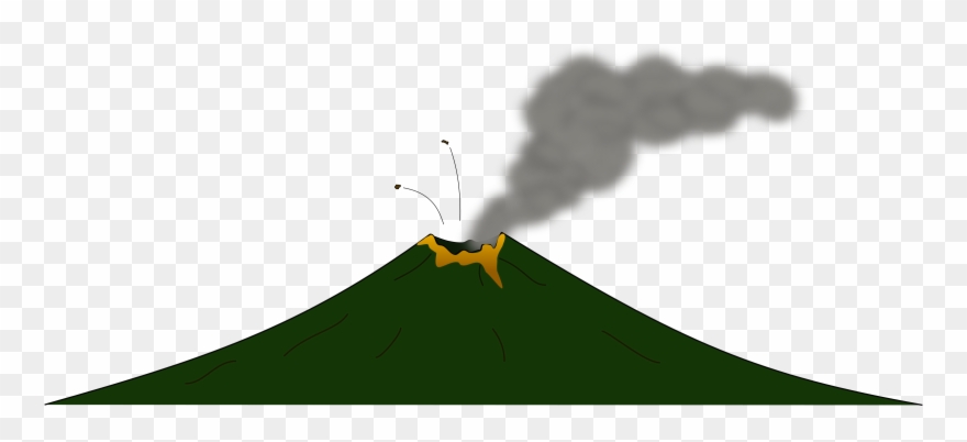 Volcano Png Picture - Volcano Eruption Png Gif Clipart