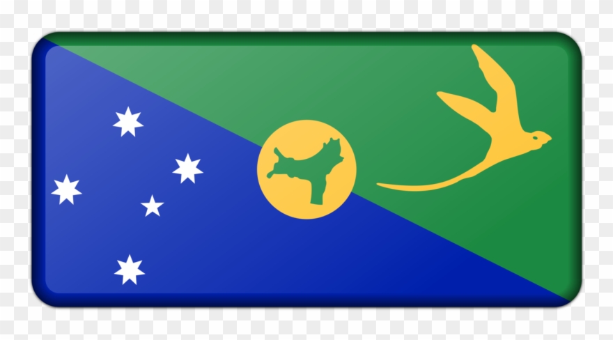Flag Of Christmas Island Christmas Island Airport National - Merry Christmas Island Flag Clipart