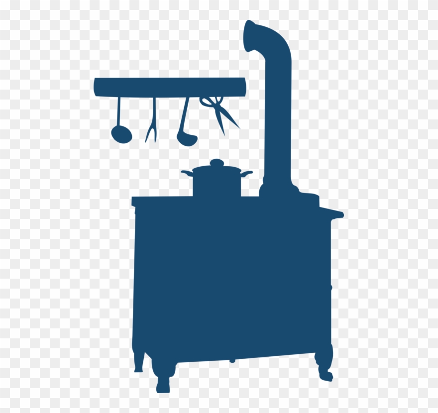 Cooking Ranges Wood Stoves Oven - Free Clip Art Of Cooking - Png Download