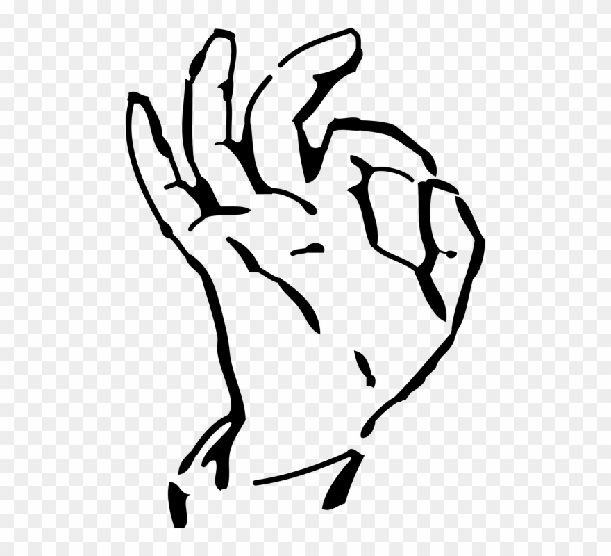Course Detail - Ok Hand Sign Transparent Background Clipart
