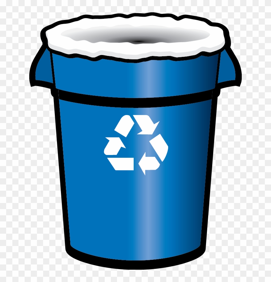 Frisco Isd Council Of Ptas - Recycle Can Clip Art - Png Download