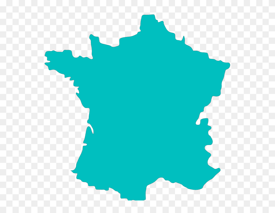 Clip Art At Clker Com Vector Online - France Map Clipart - Png Download