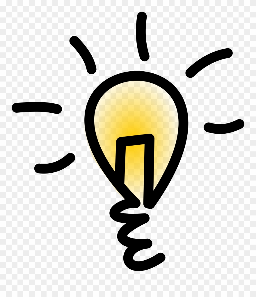 Big Image - Incandescent Light Bulb Clipart