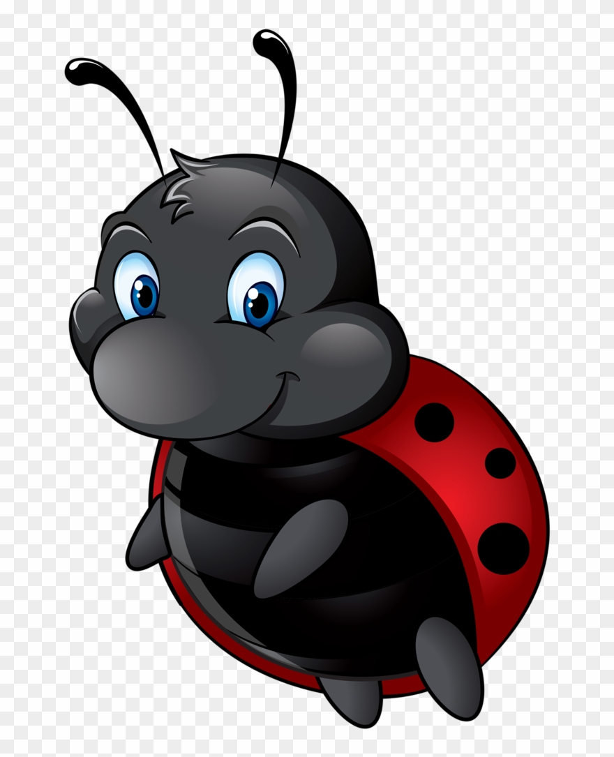 Christine Staniforth ♛༻ Cute Cartoon Characters, Cartoon - Glücksklee Marienkäfer Clipart