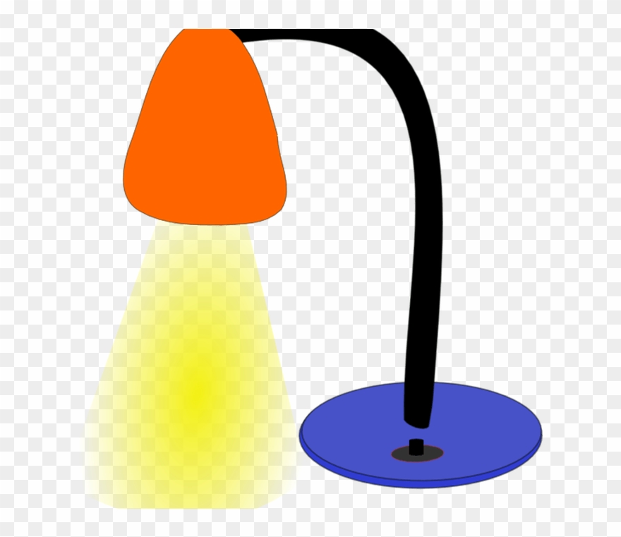 Desktop Lamp Clip Art At Clkercom Vector Clip Art - Png Download