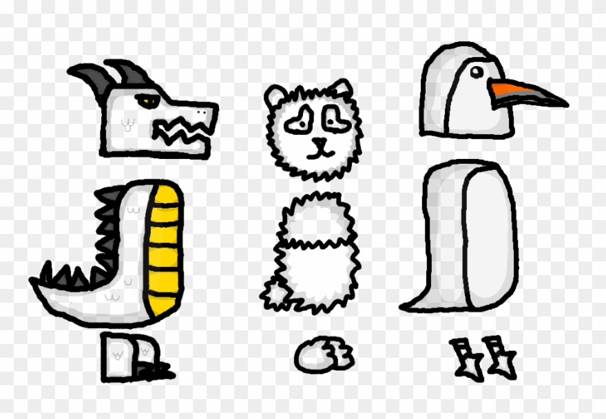 Bodyparts/hats Ideas - Clip Art - Png Download