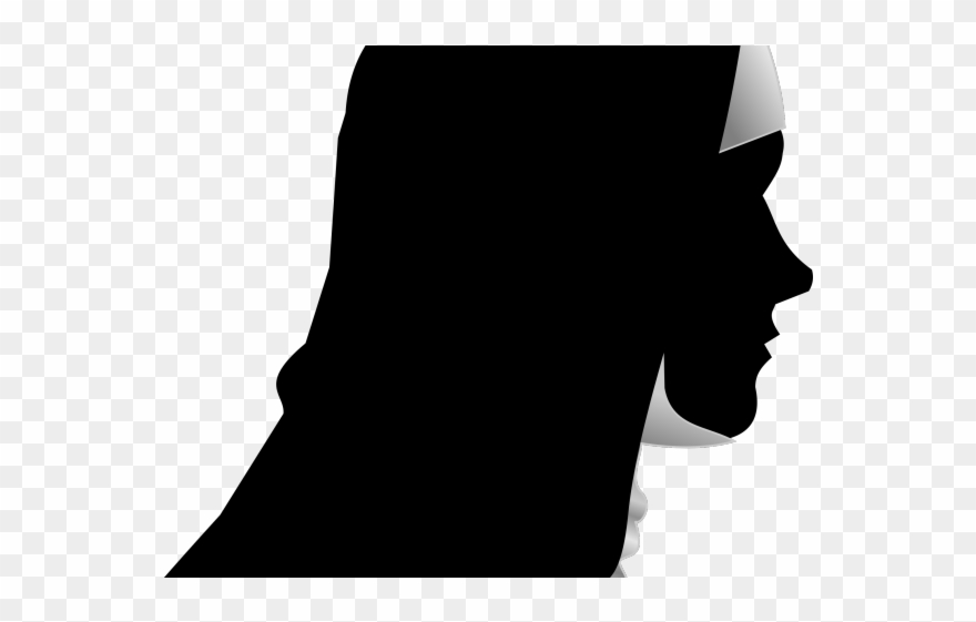 Christian Clipart Nun - Nuns Habit Silhouette - Png Download