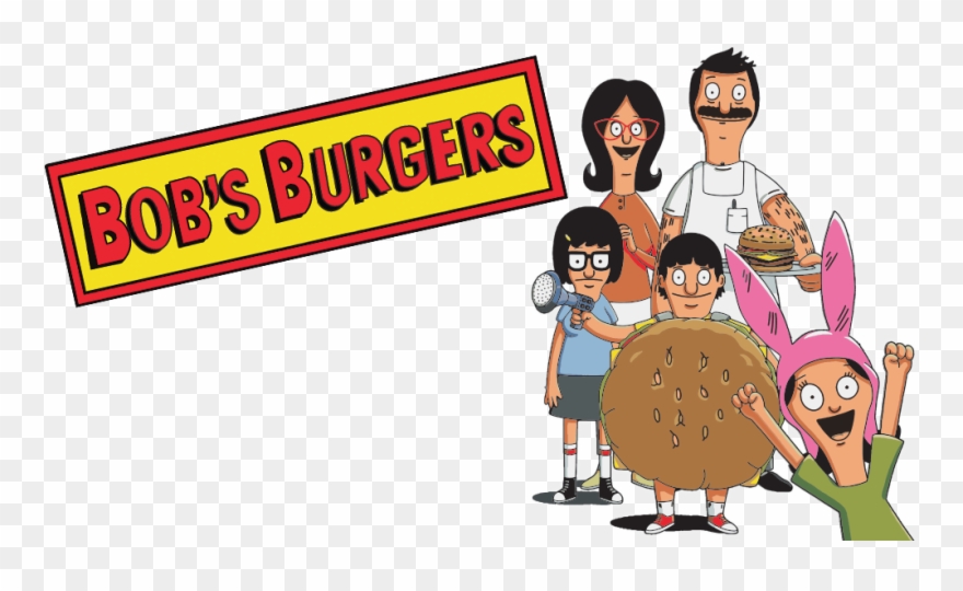 Vector Clipart Burger - Bobs Burgers Clip Art - Png Download