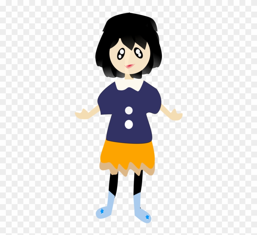 Girl Anime Cartoon Boy Child - Cartoon Clipart
