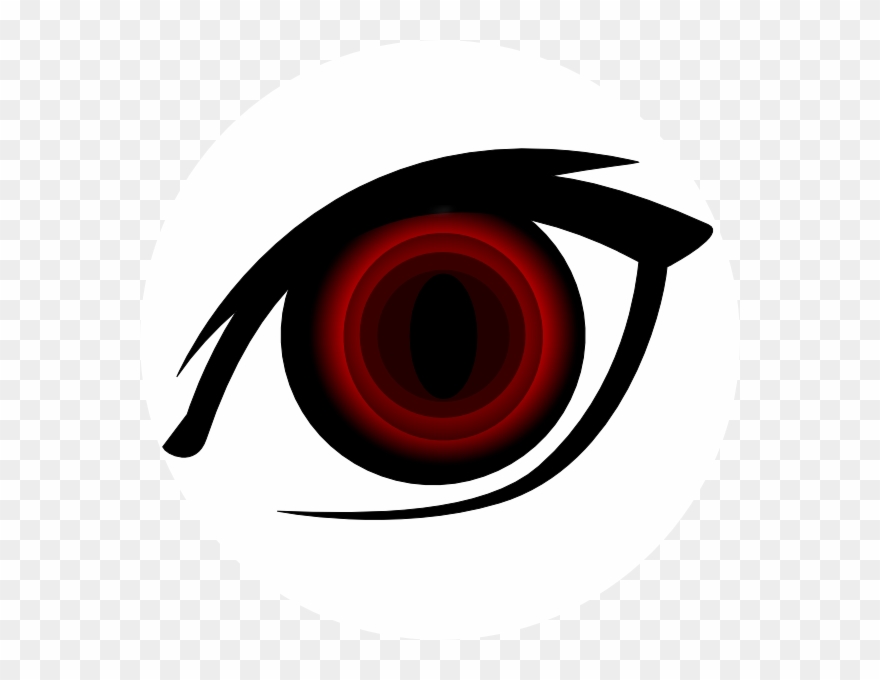 Clip Black And White Girl Vampire Clipart At - Anime Red Eye Png Transparent Png