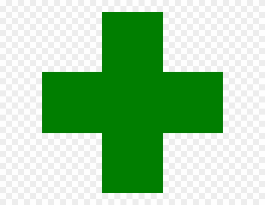 How To Set Use Green Medical Cross Svg Vector Clipart