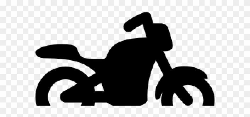 Motorcycle Clipart Icon - Motorbike Icon Grey Png Transparent Png