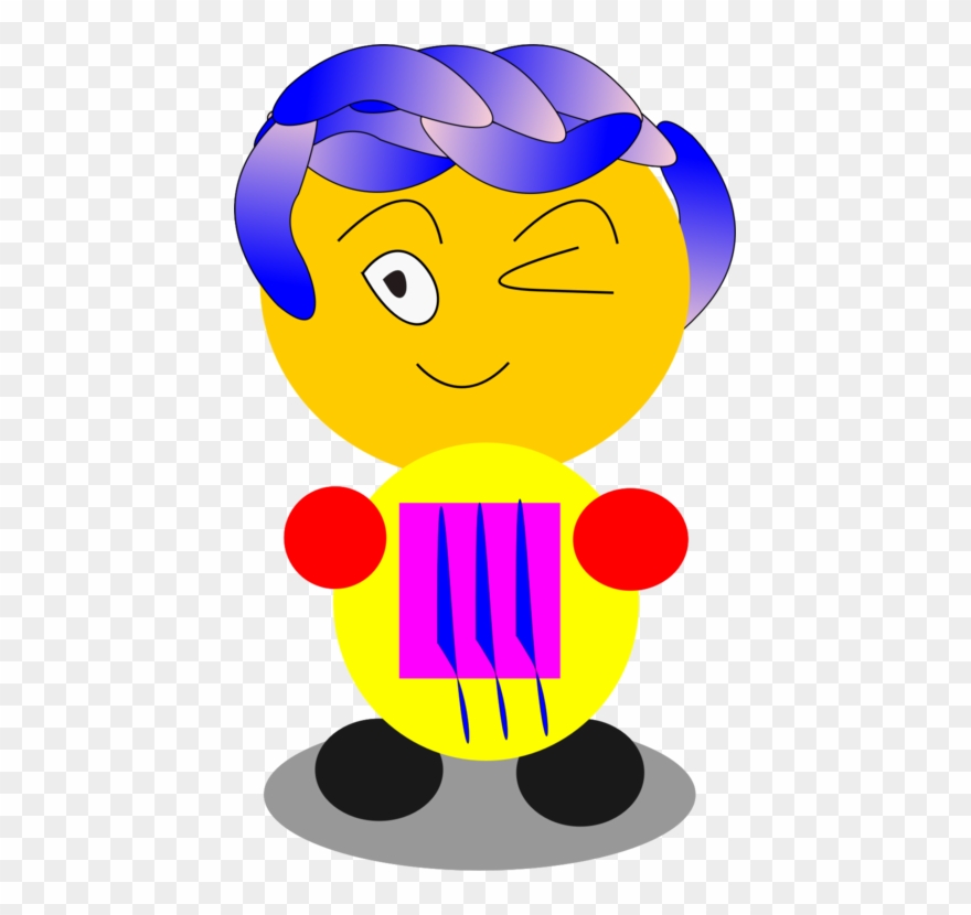Wink Smiley Emoticon Drawing - Cartoon Clipart