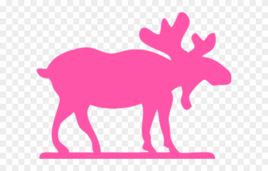 Hockey Clipart Moose - Moose Clipart - Png Download