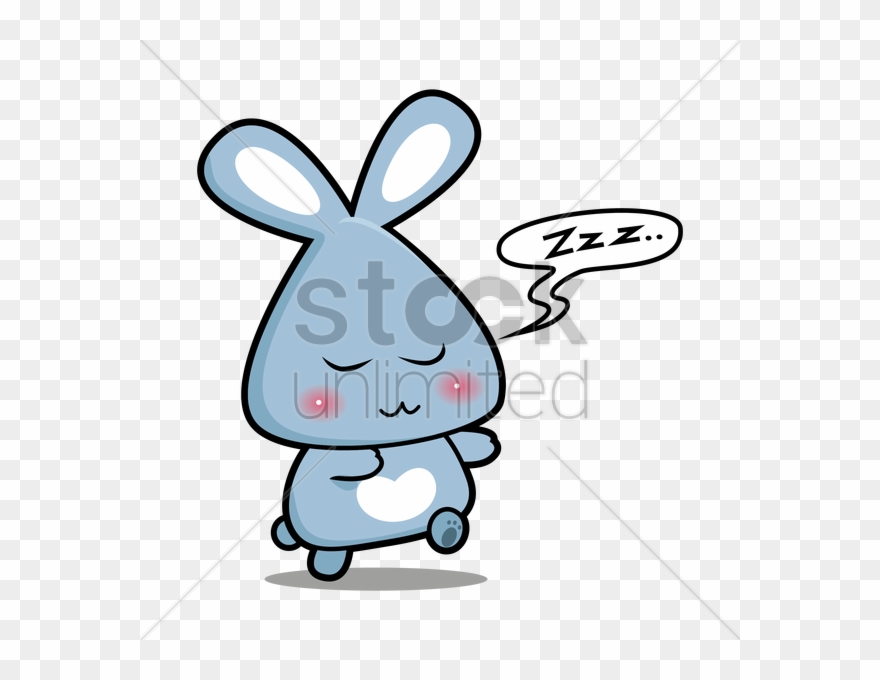 Free Download Sleepwalking Bunny Clipart Rabbit Sleep - Sleepwalking Bunny - Png Download