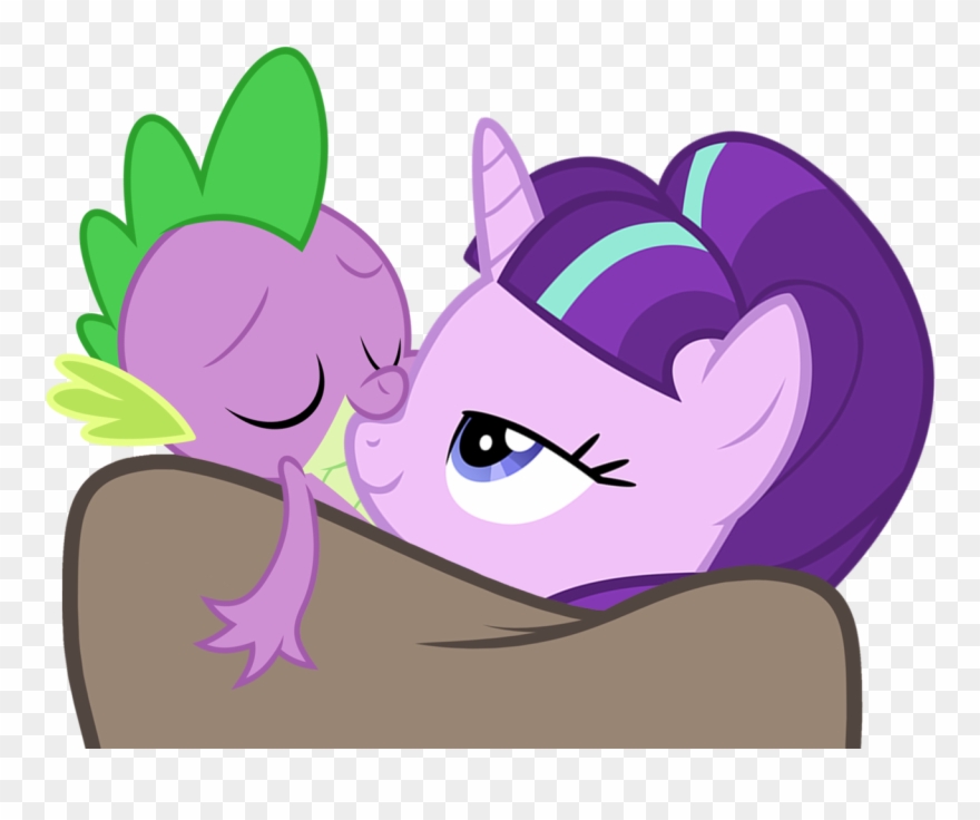 Clip Art Black And White Download Artist Hendro Porygon - Mlp Spike And Starlight - Png Download