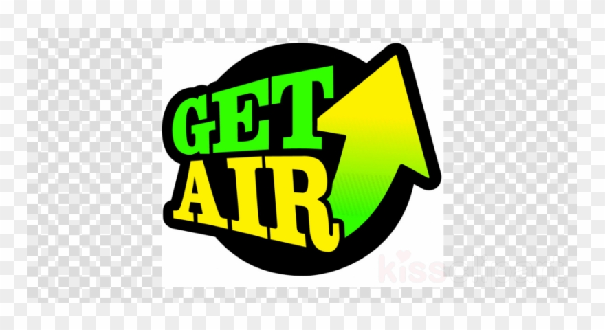 Get Air Trampoline Park Clipart Logo Brand - Get Air Gainesville Ga - Png Download