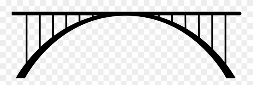 Graphic Royalty Free Library Arch Vector Bridge - Bloukrans Bridge Clipart