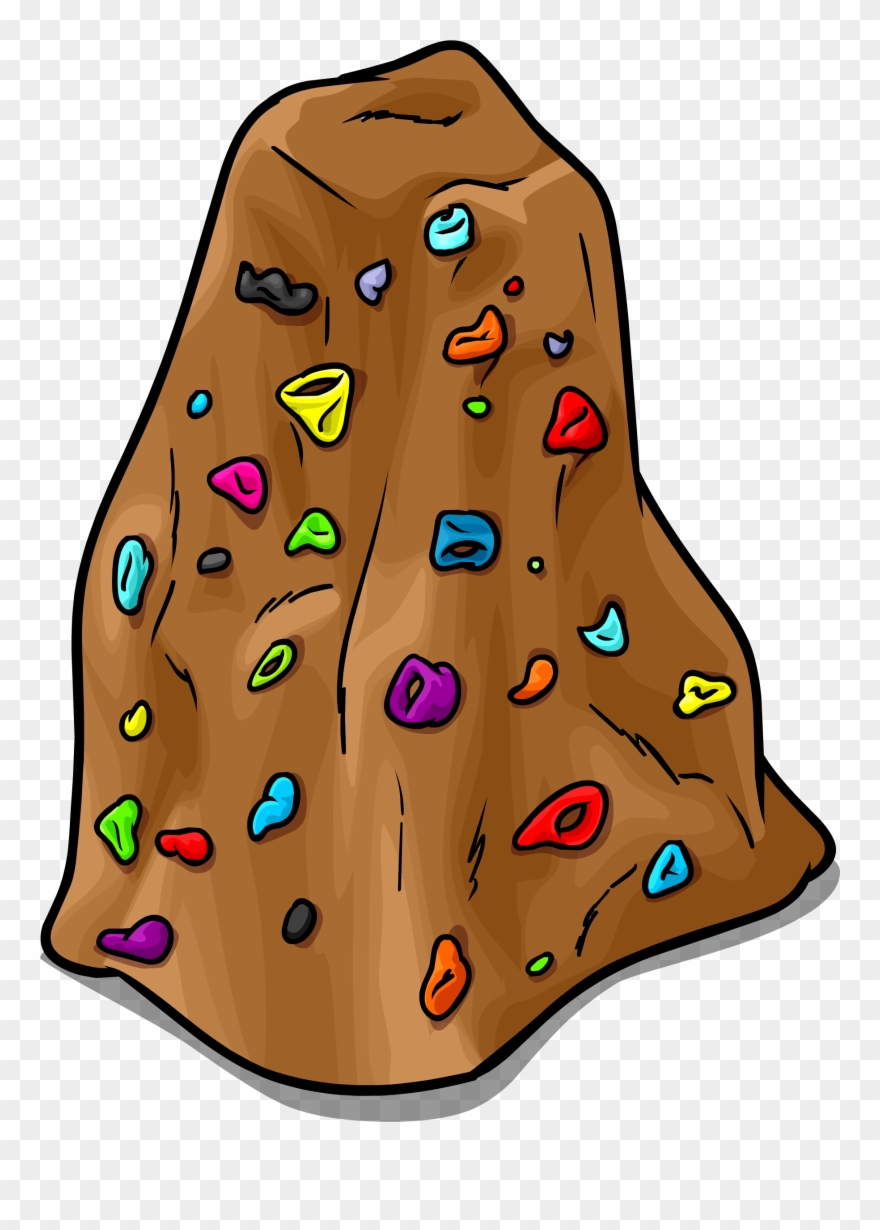 Rock Climbing Wall Clipart 101 Clip Art - Rock Climbing Wall Cartoon - Png Download