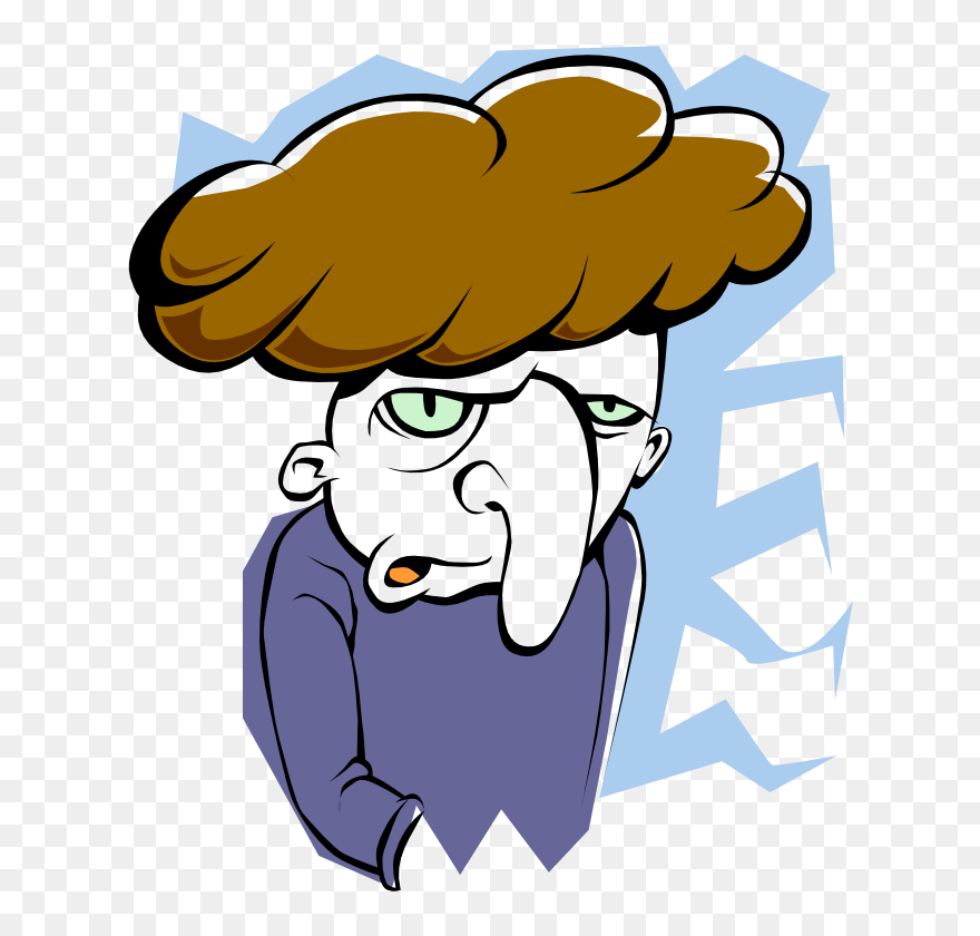 Cartoon Human Nose Character Drawing - Cartoon With Long Nose Clipart