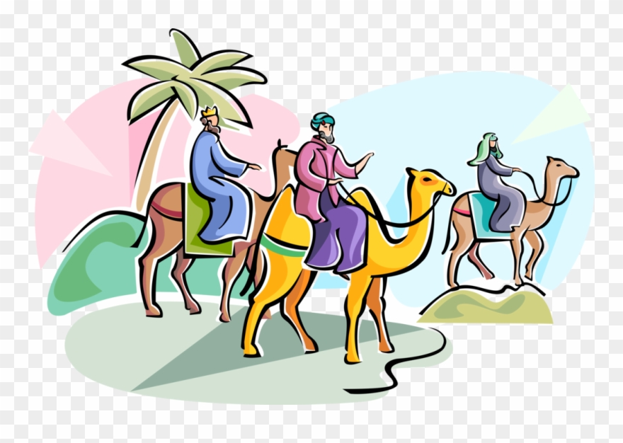 Three Wise Men Of Epiphany - Epiphany Clipart - Png Download