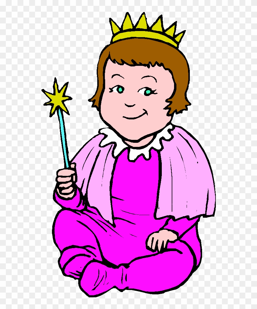 Cartoon-toddler - Princess Coloring Pages For Kids Clipart