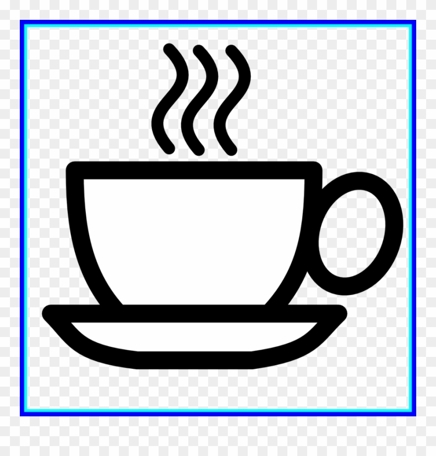 Svg Download Bread Clipart Black And White - Coffee Cup Vector Png Transparent Png