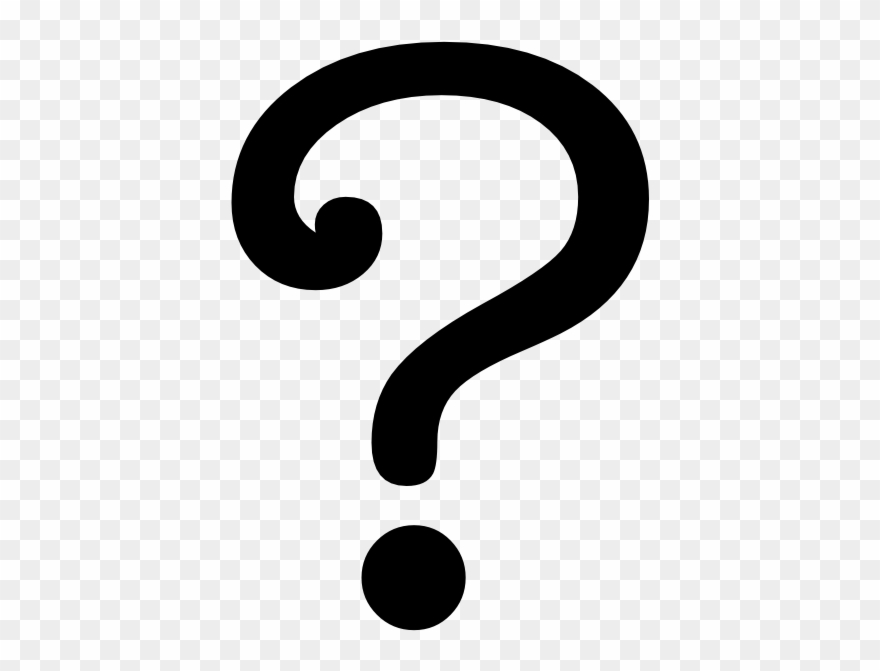 Cool Question Marks - Illustration Clipart