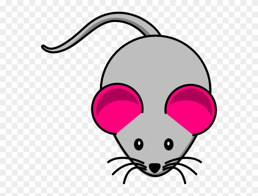 Cartoon Mouse Shower Curtain Clipart