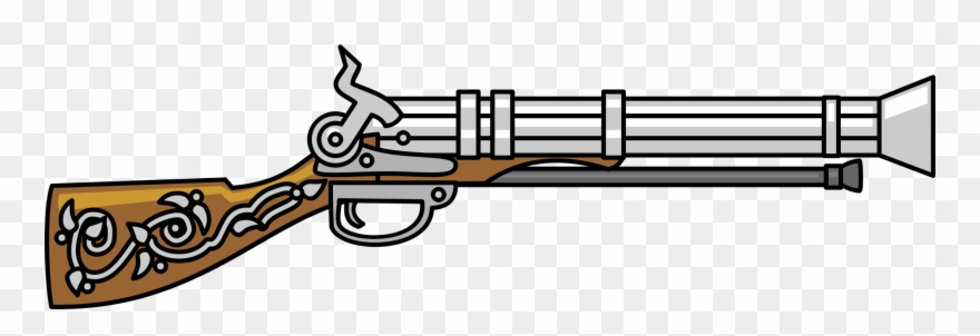 Firearm Gun Weapon Trigger Revolver - Gun Clipart