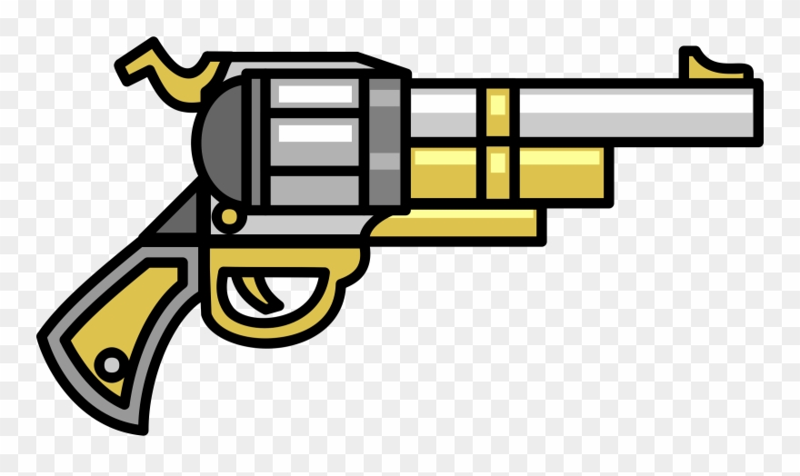 Clipart Gun - Gun - Png Download