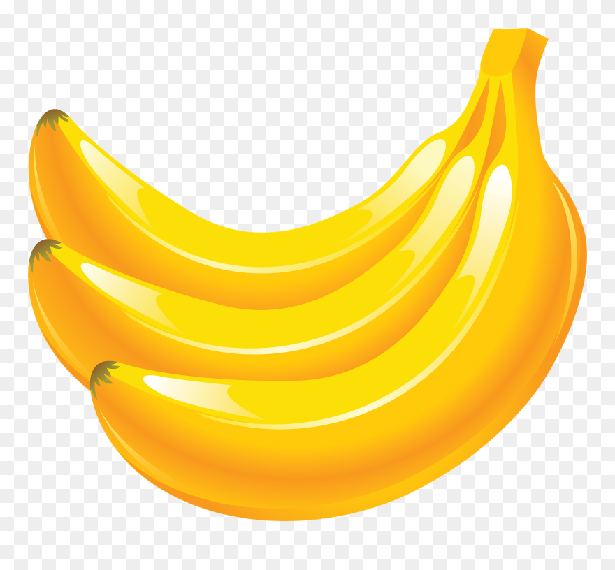 Banana Clipart Plantain - Banana Png Transparent Png