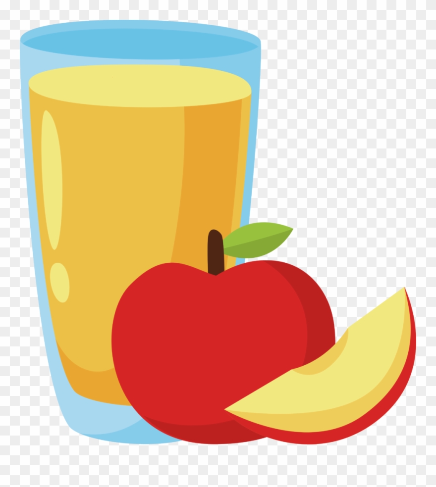 Apple And Banana Clipart 8 Clip Art Of Juice - Apples Juice Pie Images Clipart - Png Download