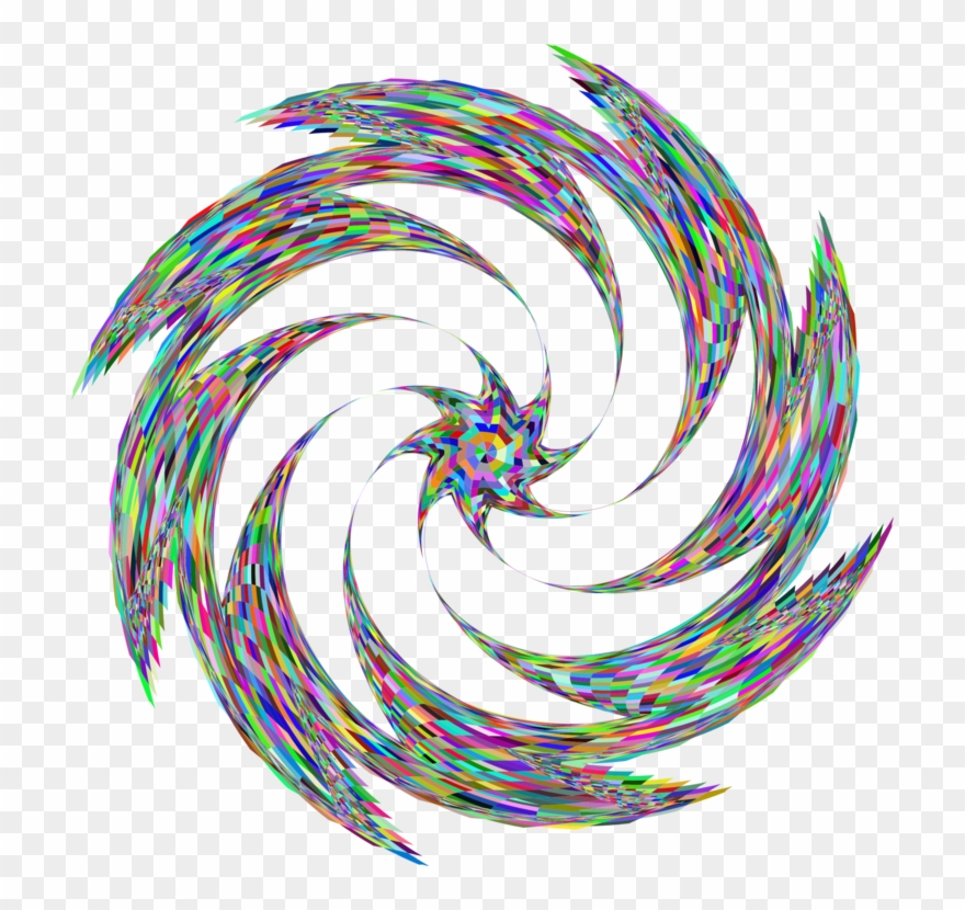 Feather Line - Abstract Art Clipart