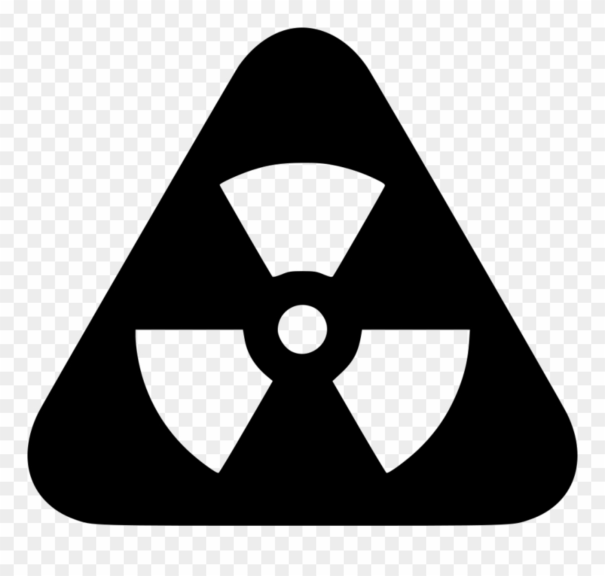 Toxic Hazard Warning Svg Clipart